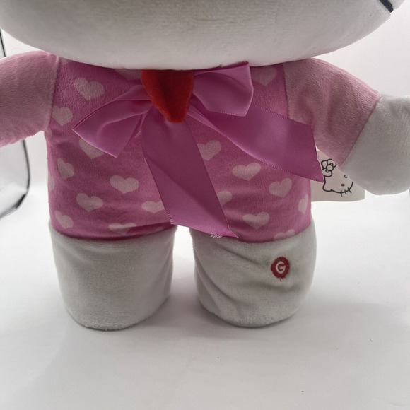 NWOT Hello Kitty ANIMATED plush 2024 Side Stepper LIMITED EDITION Valentine's  D - Picture 3 of 7